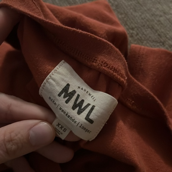 MADEWELL breeze drawstring jumpsuit SIZE xxs fits up to a small SOLDOUT - Picture 4 of 6